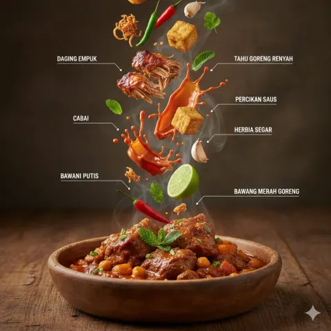 Arabic Cuisine Levitation Infographic