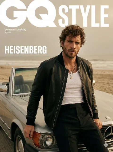 GQ Beach Fashion Editorial Portrait
