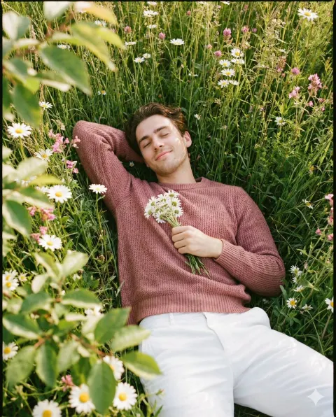 Serene Meadow Dreamer