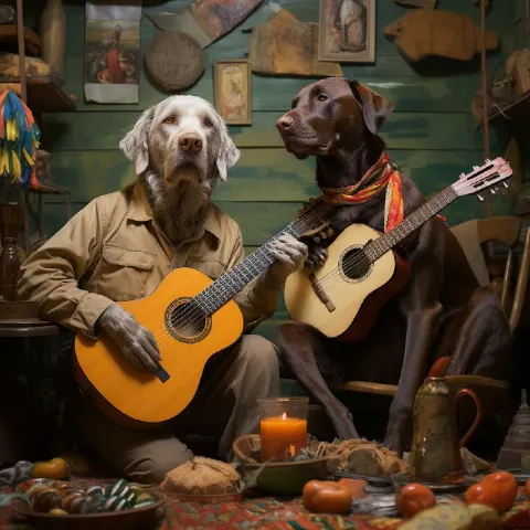 Chesapeake Retriever Banjo and Oriole Guitar Folk Duo