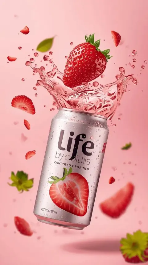 Strawberry Burst Luxury Ad