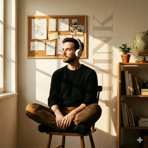 Cinematic Portrait in Golden Light