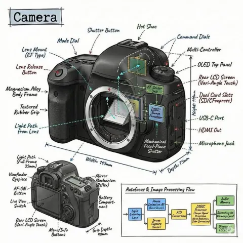 Technical Annotation Infographic Design