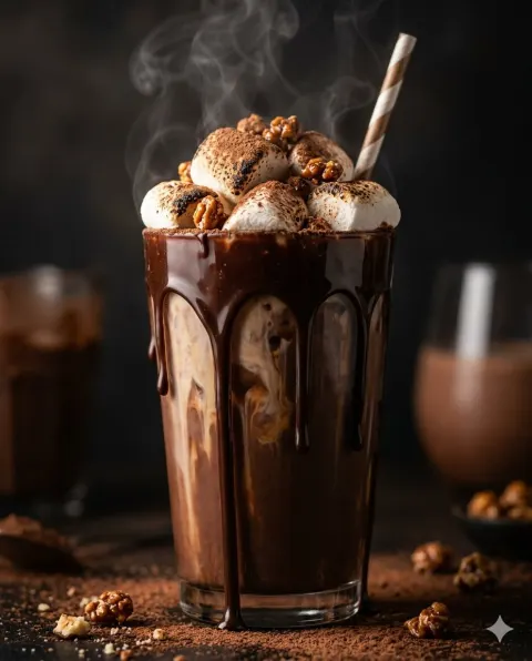 Decadent Chocolate Brownie Pour