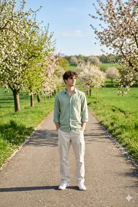 Cinematic Spring Countryside Walk