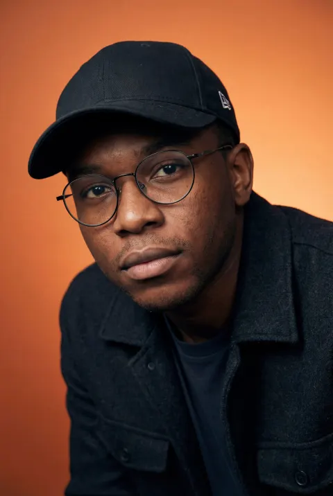 Studio Portrait Young Black Man