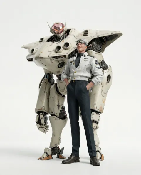Hyper-Realistic CGI Collectible Figurine