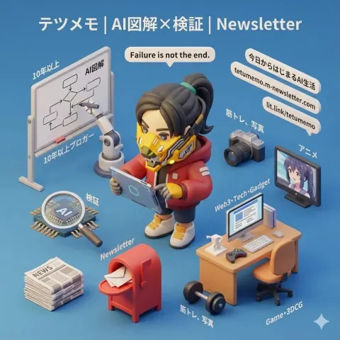 Miniature 3D Cartoon Scene