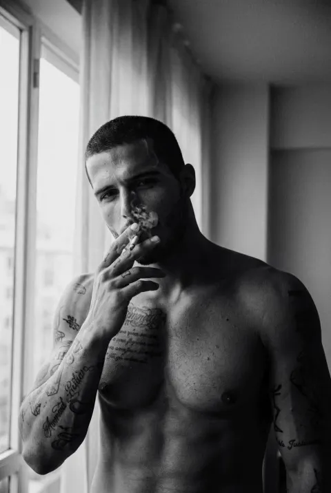 Smoke & Shadow: Masculine Stillness