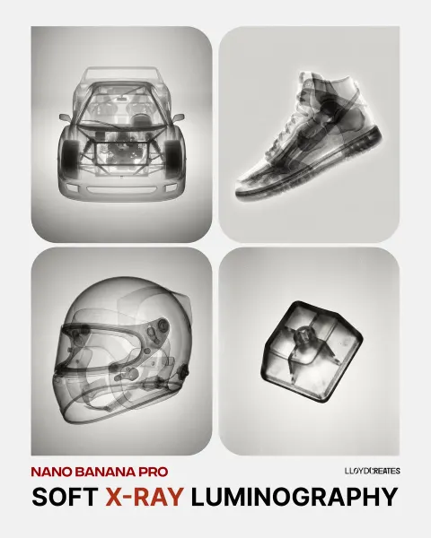 Artistic X-Ray Pomegranate Photo