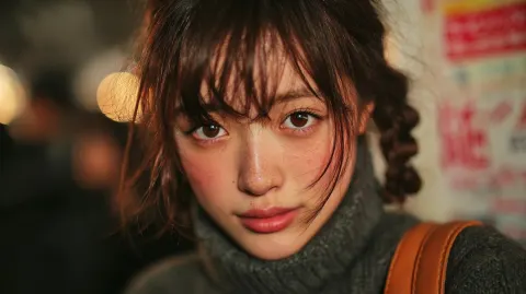 Early 2000s Compact Camera Portrait Style