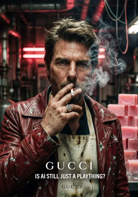 Cinematic Tom Cruise Portrait