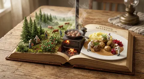 Swedish Meatball Pop-Up Book