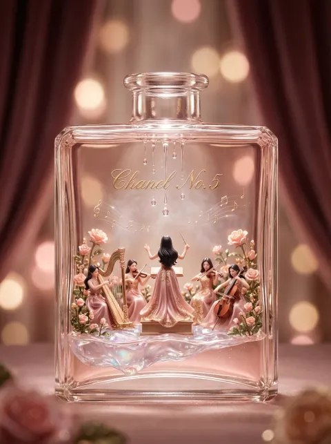Luxury Concert in Perfume Bottle