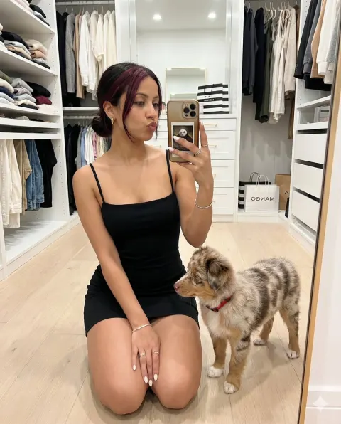 Closet Mirror Selfie
