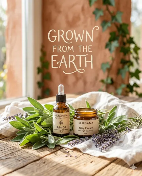 Nature Inspired Organic Product Ad