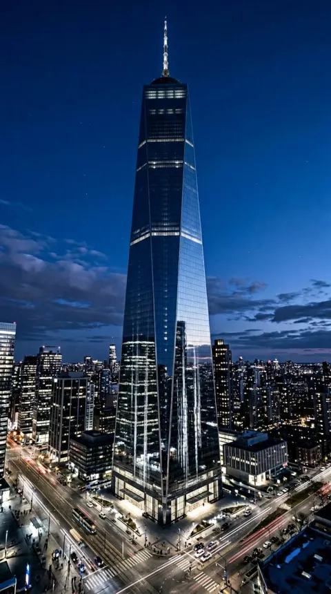 Futuristic City Nightscape