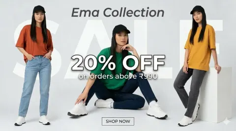 Minimalist Fashion Sale Banner