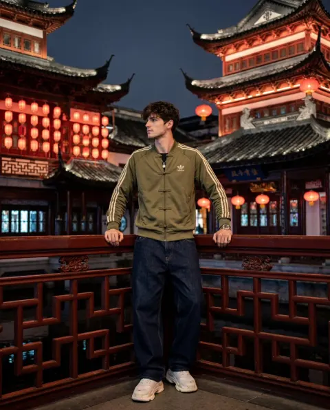 Chinese Streetwear Night Portrait