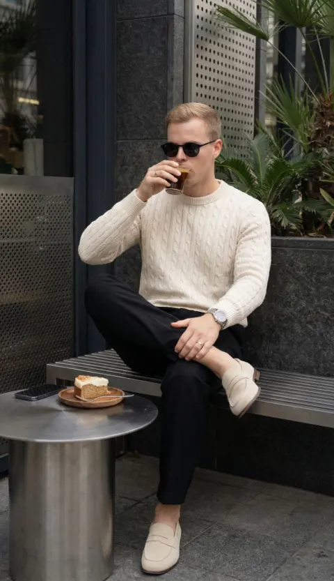 Urban Café Style Portrait
