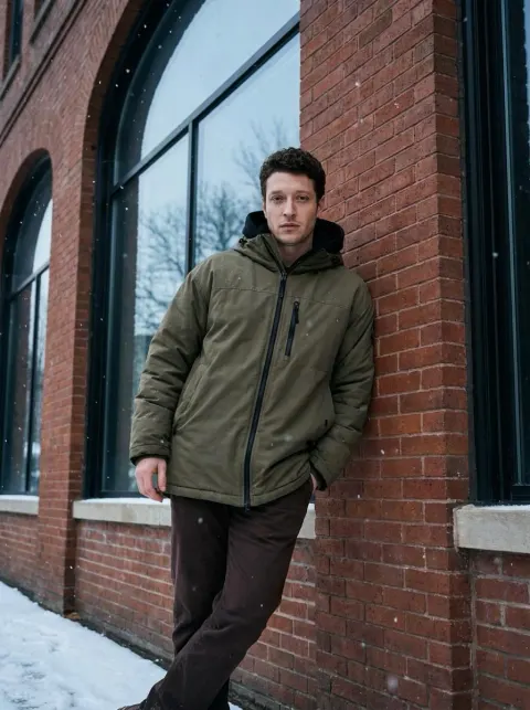 Winter Street Style Portrait