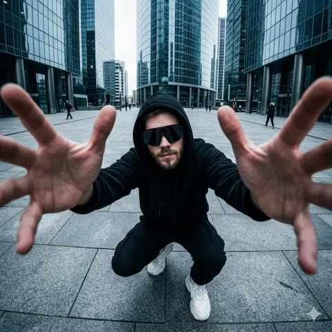 Forced Perspective Urban Street Photography
