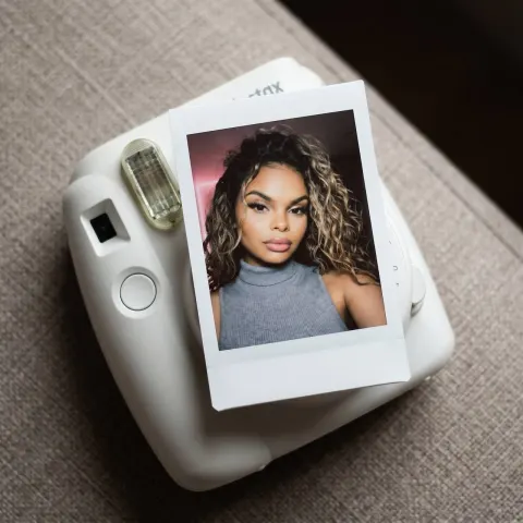 Polaroid Camera Product Shot