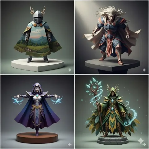 Hyper-Realistic Origami Sculpture Art