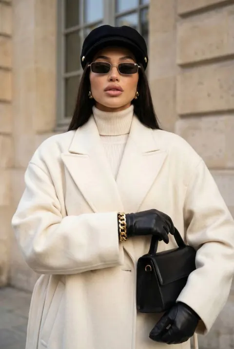 Luxury Street Fashion Portrait