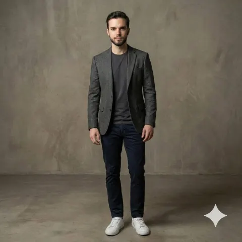 Ultra Realistic Formal Studio Portrait