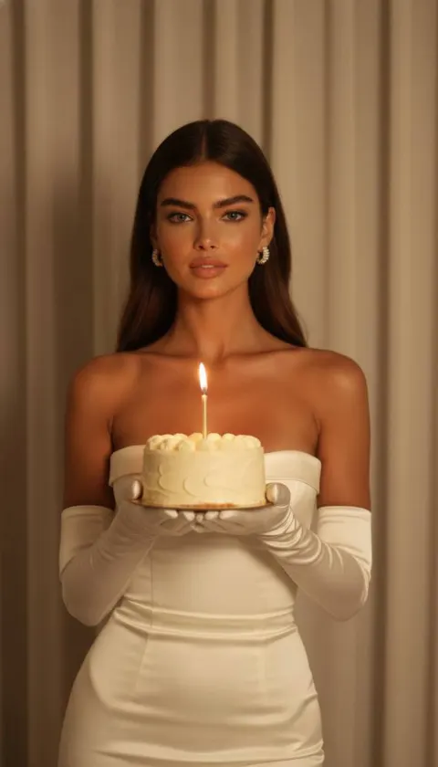 Candlelight Fashion Portrait