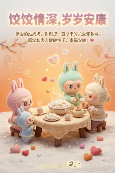 Labubu Winter Solstice Dumpling Feast