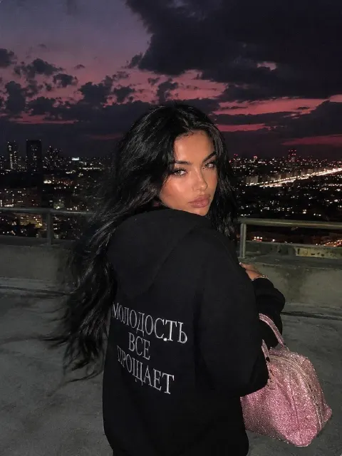 Y2K Rooftop Night Portrait