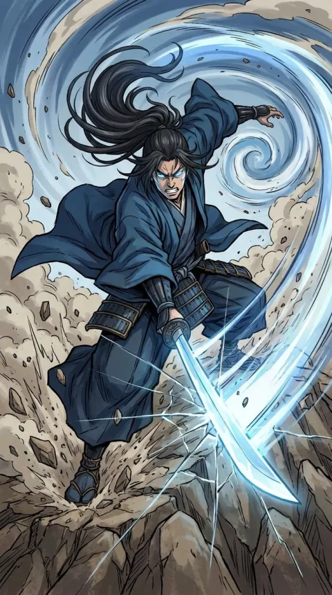 Samurai Sky-Splitting Slash