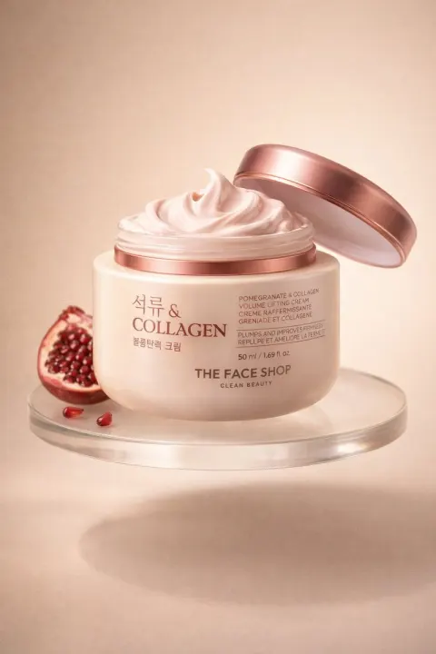 Luxury Collagen Pomegranate Cream Splash
