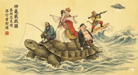 Journey West Turtle Parody