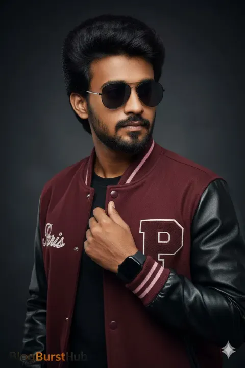 Cinematic Studio Portrait of Stylish Man