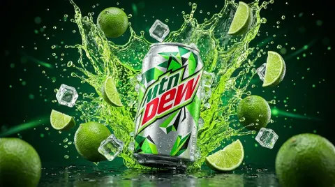 Mountain Dew Explosive Liquid Burst