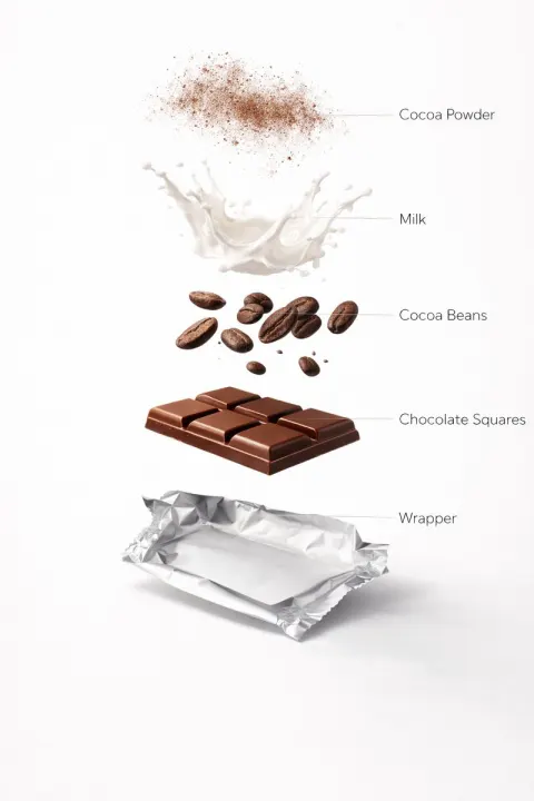 Chocolate Rotation Explosion Reveal