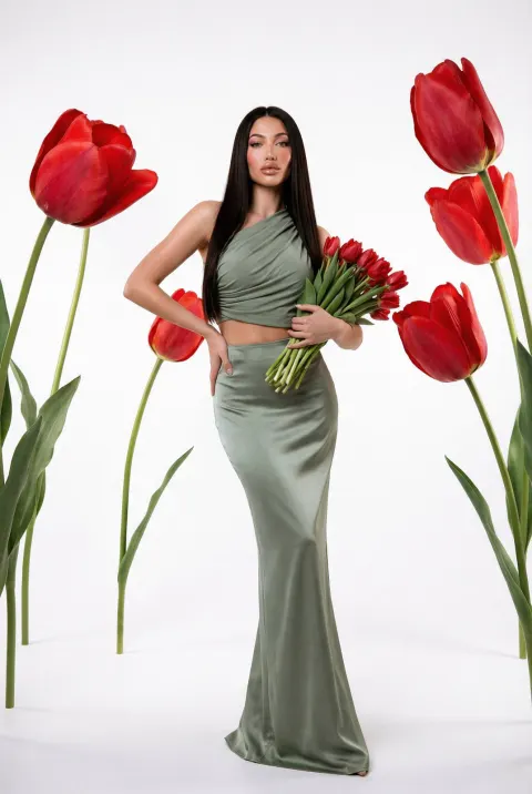 Red Tulip Fashion Editorial