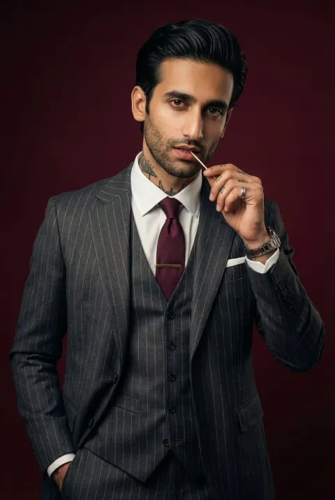 Dapper Rebel Fashion Portrait