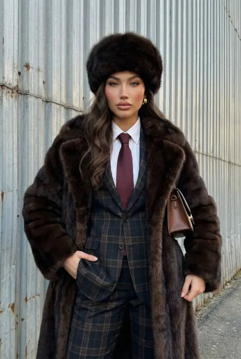 Luxury Fur Street Editorial