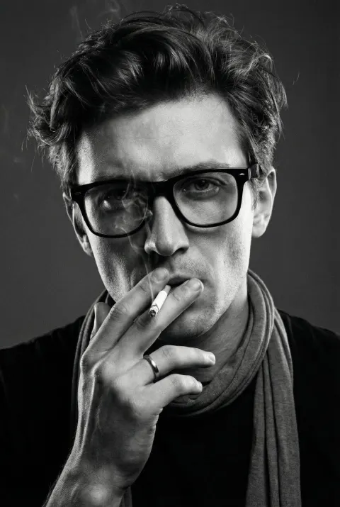 Noir Gentleman Portrait