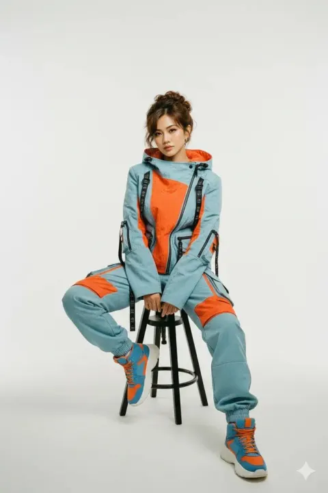 Avant-Garde Streetwear Editorial Shoot