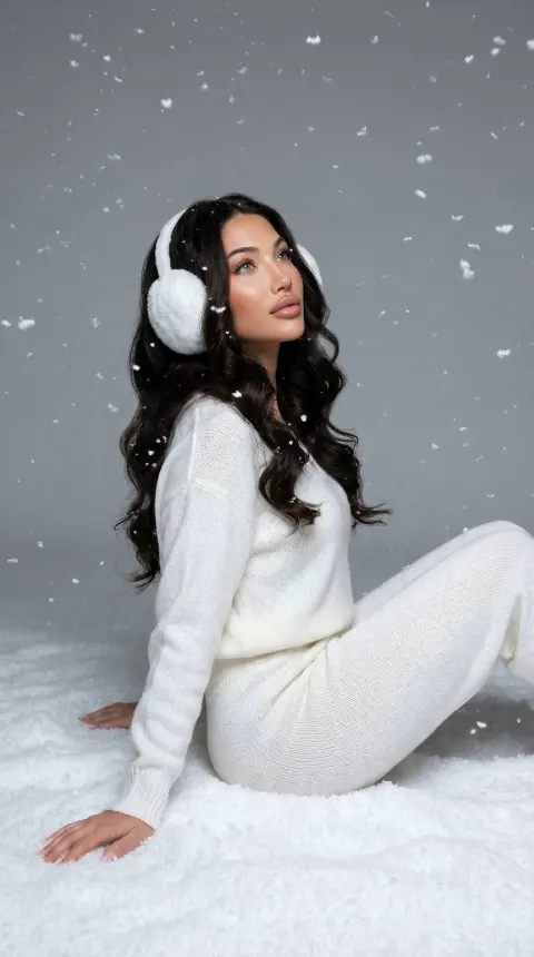 Snow Queen Editorial Portrait