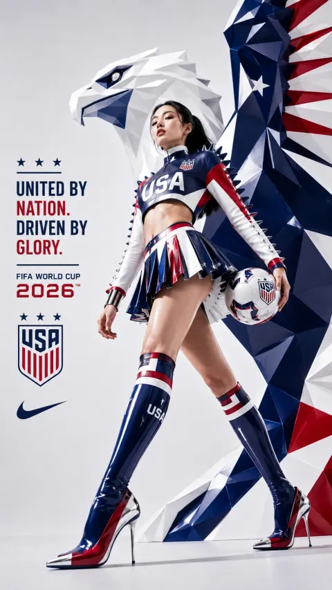 sports campaign poster of American