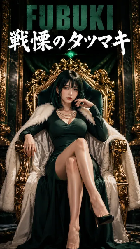 Anime Real-Life Haute Couture Art Poster-Fubuki