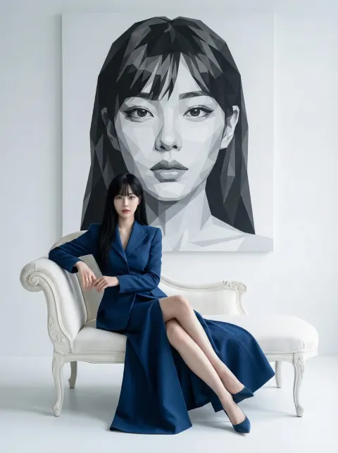 Portrait  and wall portrait