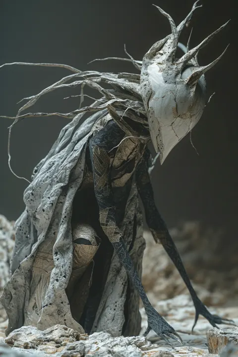 Asphodel Cenobite Femme Primordial Minimalist Portrait