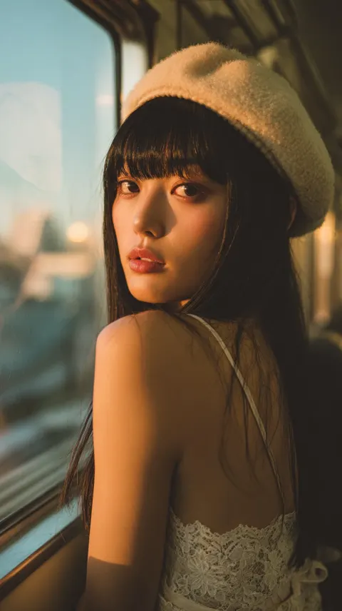 Young Japanese beauty